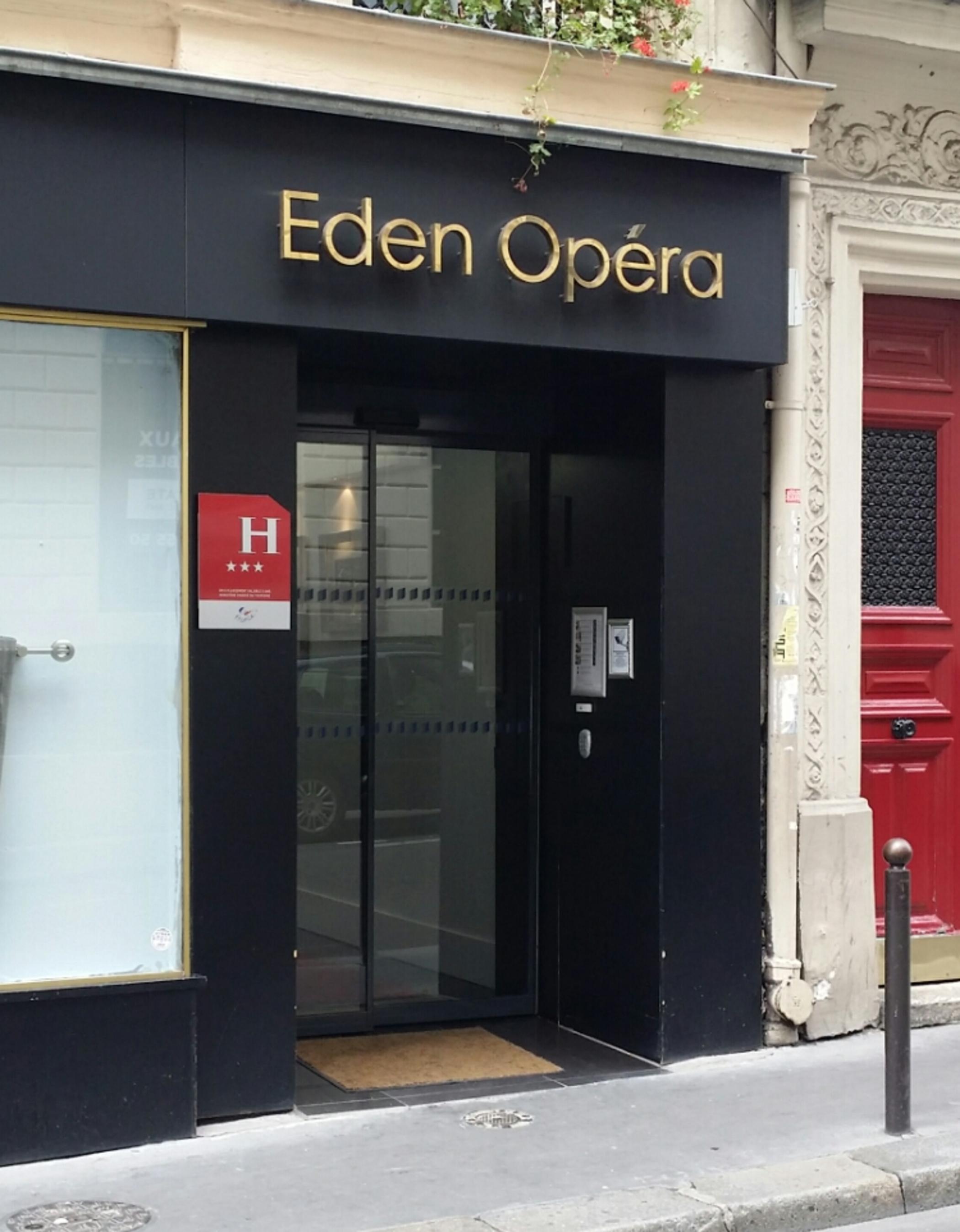 Hotel Eden Opera Paříž Exteriér fotografie